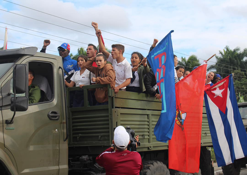 Camagüey evoca entrada de la Caravana de la Libertad