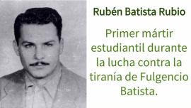 Rubén Batista Rubio, símbolo de su generación