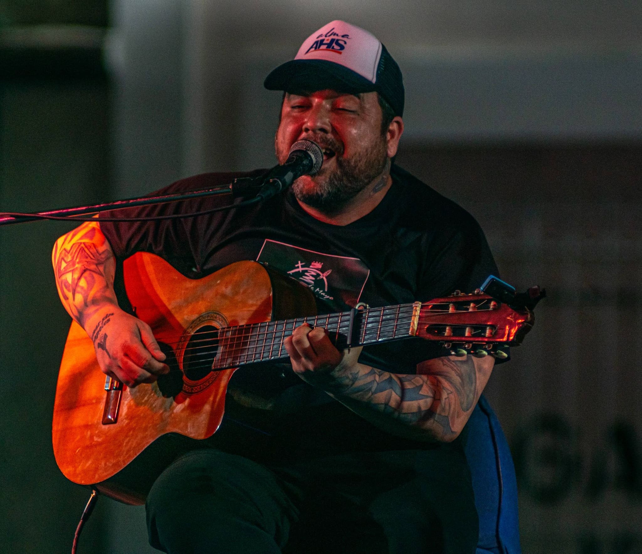 El cantautor cubano Nelson Valdés 