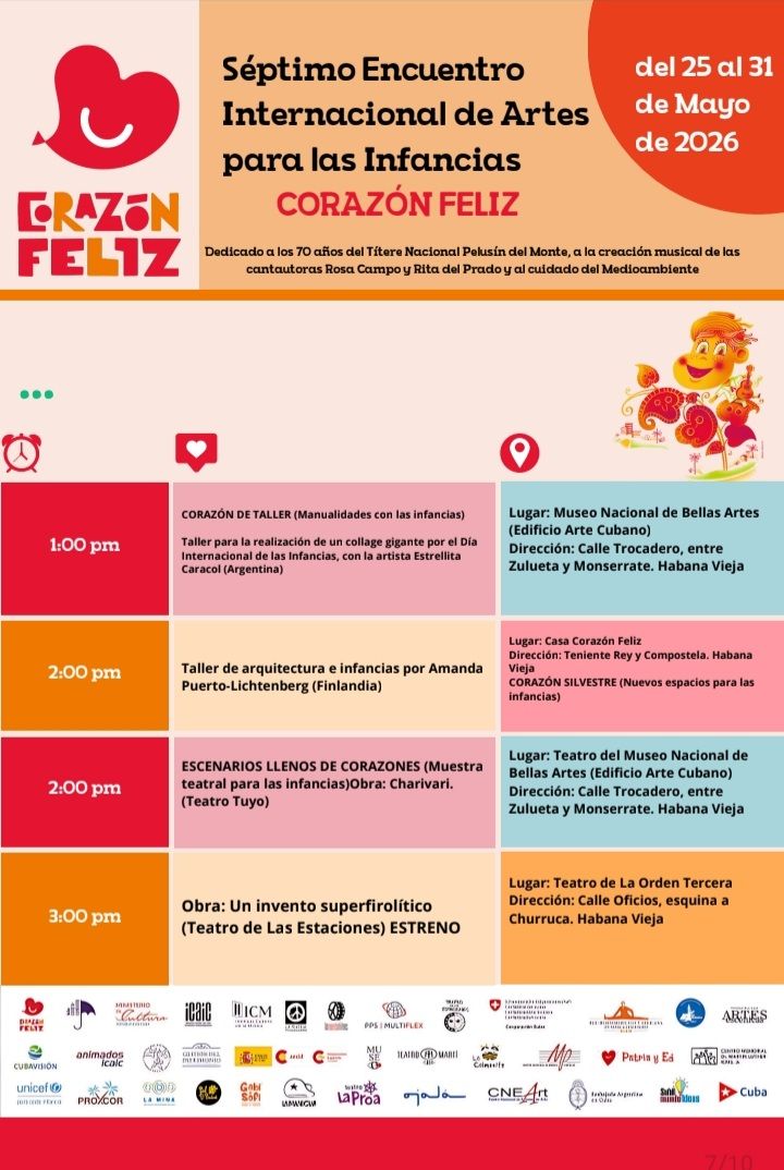 Encuentro de las Artes para las Infancias Corazón Feliz