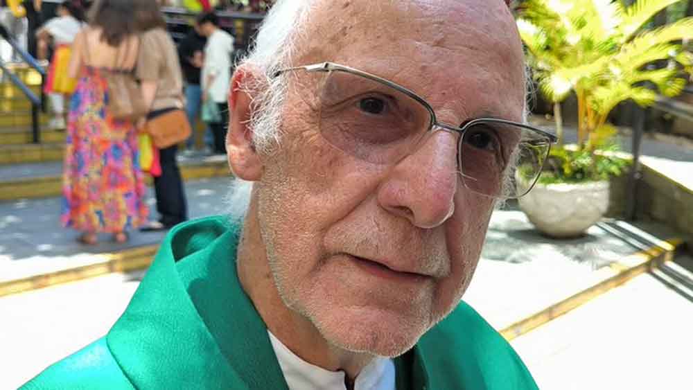El sacerdote brasileño Julio Lancellotti